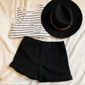Tobi Small Black Shorts